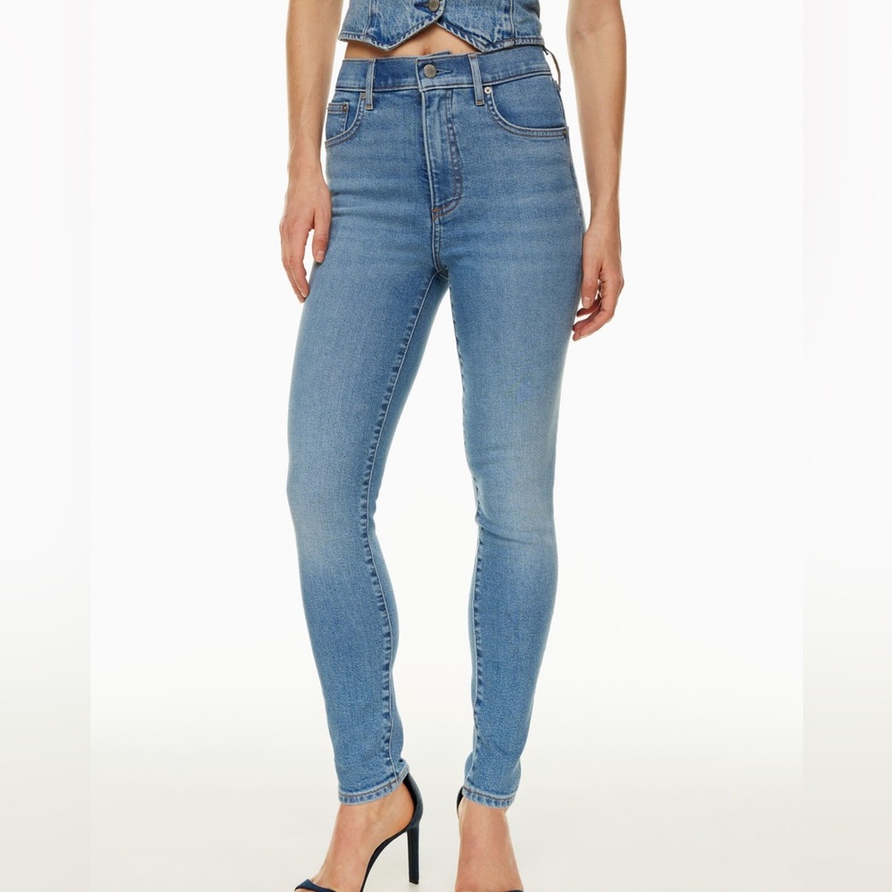 Denim Forum The Lola High-Rise Skinny Waist 27